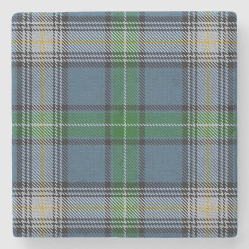 Old Scots Tavern Clan MacDowall McDowell Tartan Stone Coaster