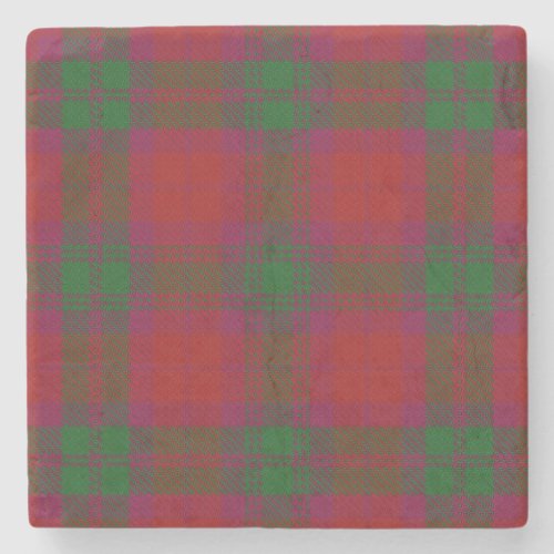 Old Scots Tavern Clan MacNab Tartan Stone Coaster