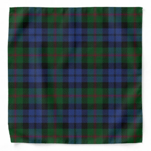 Old Scotsman Clan Baird Tartan Plaid Bandana