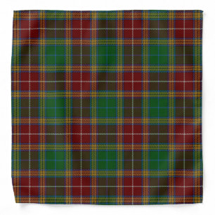 Old Scotsman Clan Baxter Tartan Plaid Bandana
