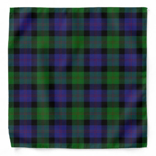 Old Scotsman Clan Blair Tartan Plaid Bandana