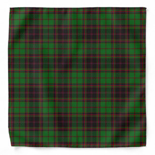 Old Scotsman Clan Buchan Tartan Plaid Bandana