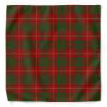 Old Scotsman Clan Cameron Tartan Plaid Bandana at Zazzle