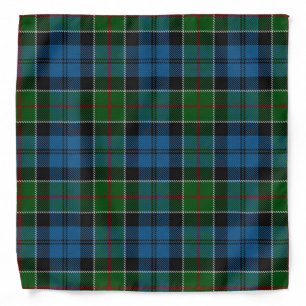 Old Scotsman Clan Colquhoun Tartan Plaid Bandana