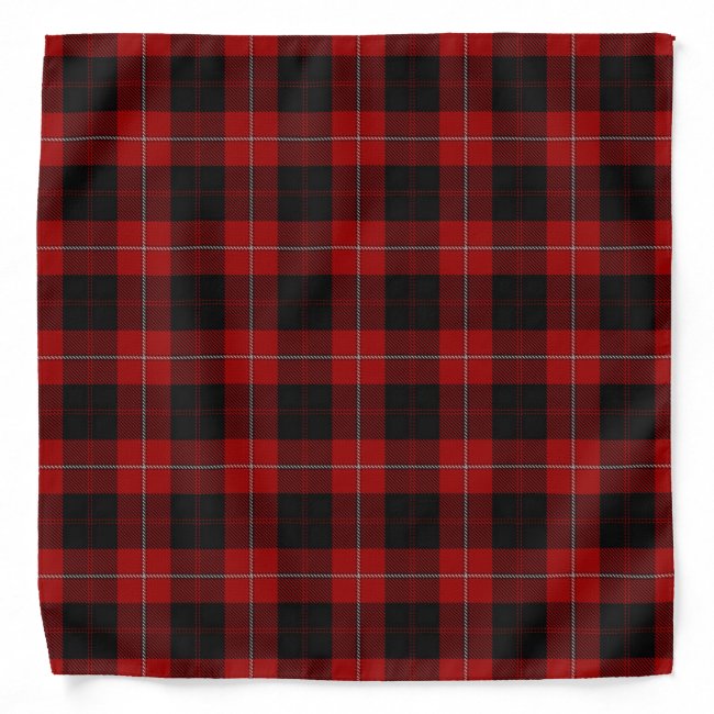 Old Scotsman Clan Cunningham Tartan Plaid Bandana