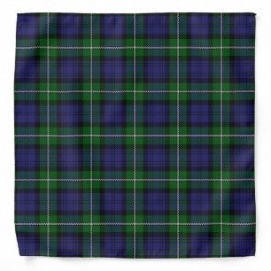 Old Scotsman Clan Forbes Tartan Plaid Bandana