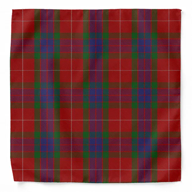 Old Scotsman Clan Fraser Tartan Plaid Bandana Zazzle