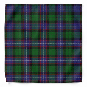 Old Scotsman Clan Galbraith Tartan Plaid Bandana