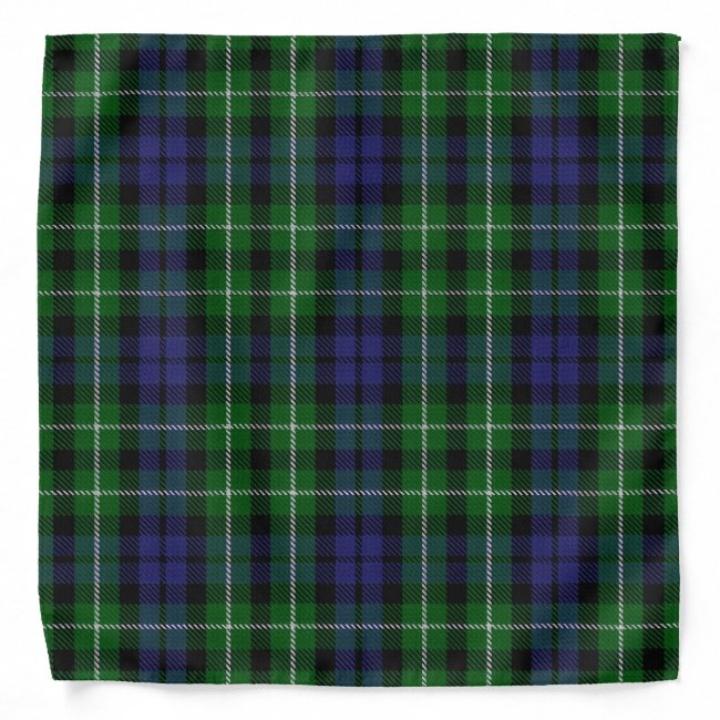 Old Scotsman Clan Graham Tartan Plaid Bandana