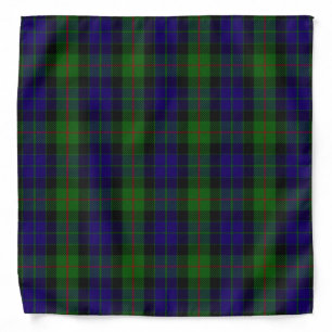 Old Scotsman Clan Gunn Tartan Plaid Bandana