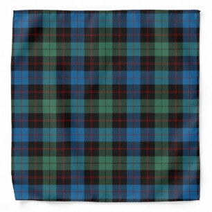 Old Scotsman Clan Guthrie Tartan Plaid Bandana