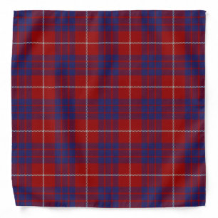Old Scotsman Clan Hamilton Tartan Plaid Bandana