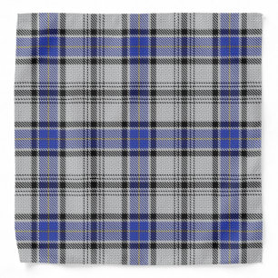 Old Scotsman Clan Hannay Tartan Plaid Bandana