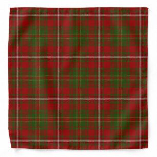 Old Scotsman Clan Hay Tartan Plaid Bandana