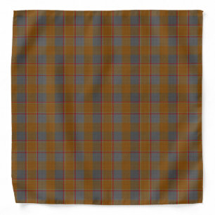 Old Scotsman Clan Jardine Tartan Plaid Bandana