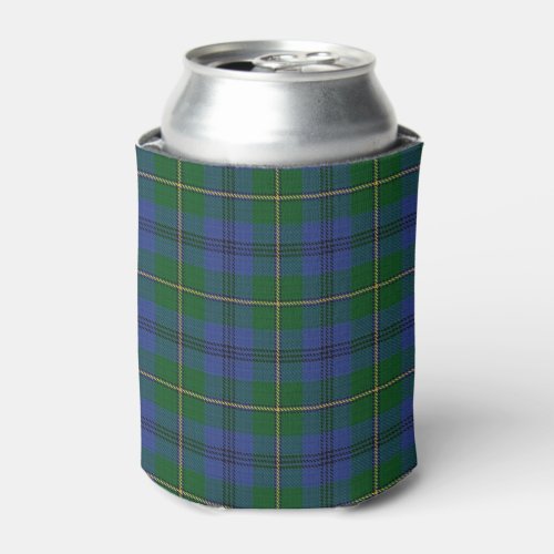 Old Scotsman Clan Johnstone Johnston Tartan Can Cooler