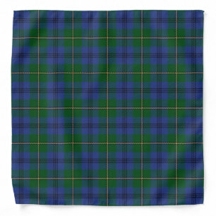 Old Scotsman Clan Johnstone Johnston Tartan Plaid Bandana