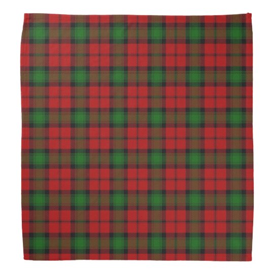 Old Scotsman Clan Kerr Tartan Plaid Bandana | Zazzle.com