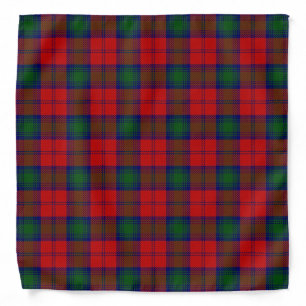 Old Scotsman Clan Lindsay Lindsey Tartan Plaid Bandana