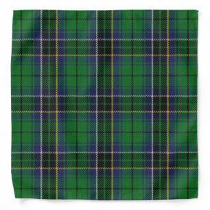 Old Scotsman Clan MacAlpine Tartan Plaid Bandana