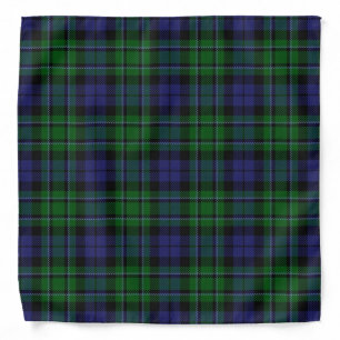 Old Scotsman Clan MacCallum Tartan Plaid Bandana