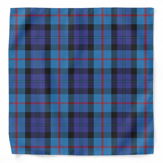 Old Scotsman Clan MacCorquodale Tartan Plaid Bandana (Front)