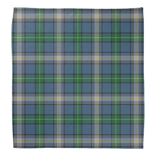 Old Scotsman Clan MacDowall McDowell Tartan Plaid Bandana | Zazzle