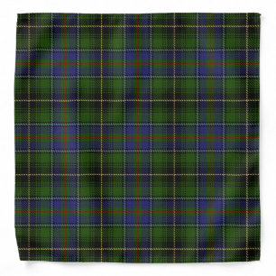 Old Scotsman Clan MacInnes Tartan Plaid Bandana