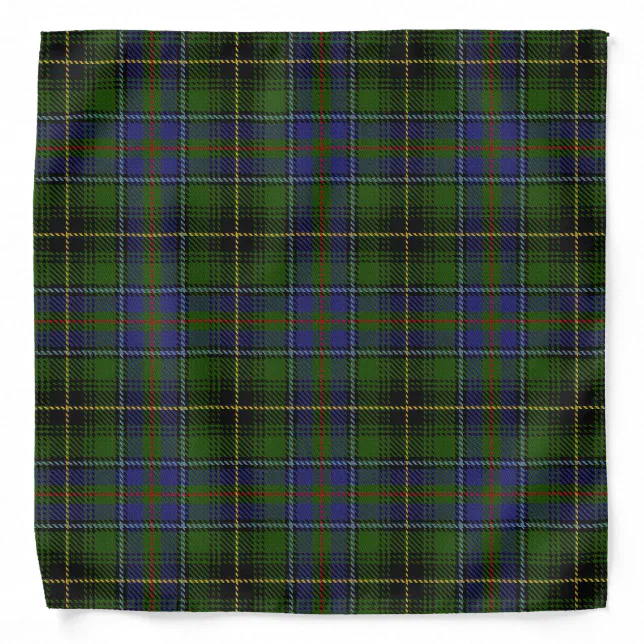 Old Scotsman Clan MacInnes Tartan Plaid Bandana | Zazzle