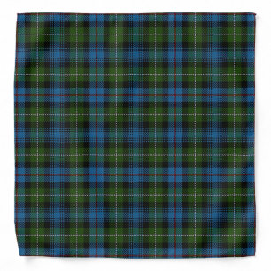 Old Scotsman Clan MacKenzie Tartan Plaid Bandana