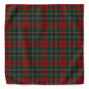 Old Scotsman Clan MacLean Tartan Plaid Bandana