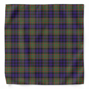 Old Scotsman Clan MacLellan Tartan Plaid Bandana