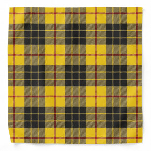 Old Scotsman Clan MacLeod Tartan Plaid Bandana