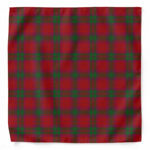 Old Scotsman Clan MacNab Tartan Plaid Bandana