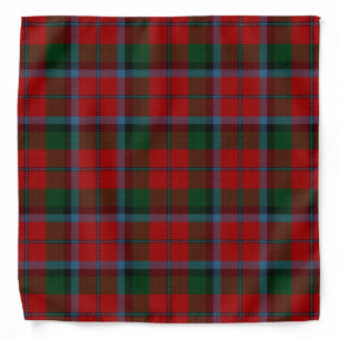 Old Scotsman Clan MacNachtan McNaughton Tartan Bandana