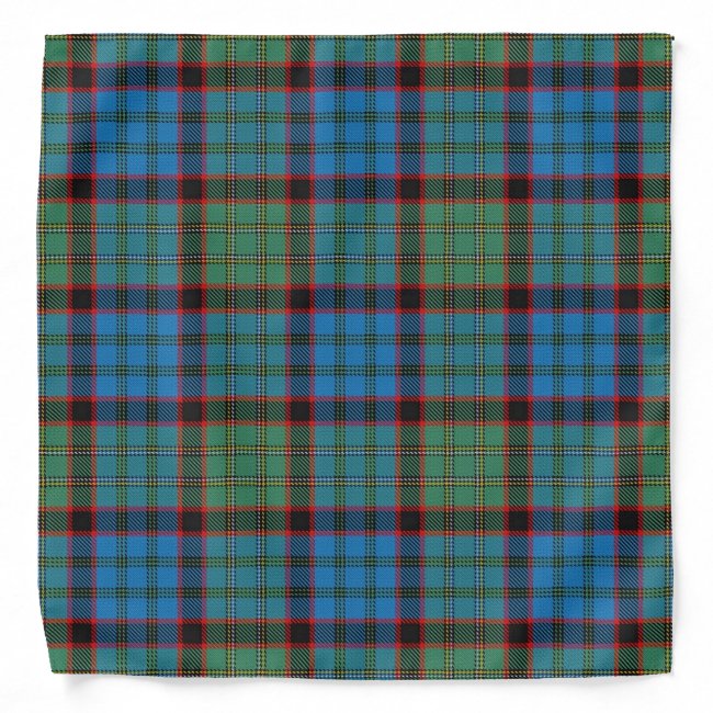 Old Scotsman Clan MacNicol Hunting Tartan Plaid Bandana