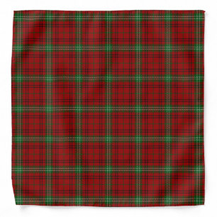 Old Scotsman Clan Morrison Tartan Plaid Bandana