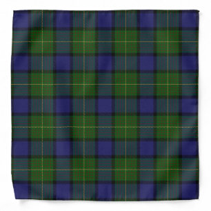 Old Scotsman Clan Muir Tartan Plaid Bandana