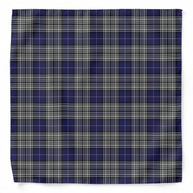 Old Scotsman Clan Napier Tartan Plaid Bandana (Front)