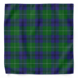 Old Scotsman Clan Oliphant Tartan Plaid Bandana