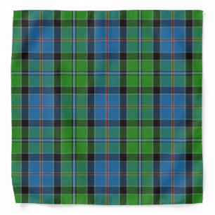 Old Scotsman Clan Stirling Tartan Plaid Bandana