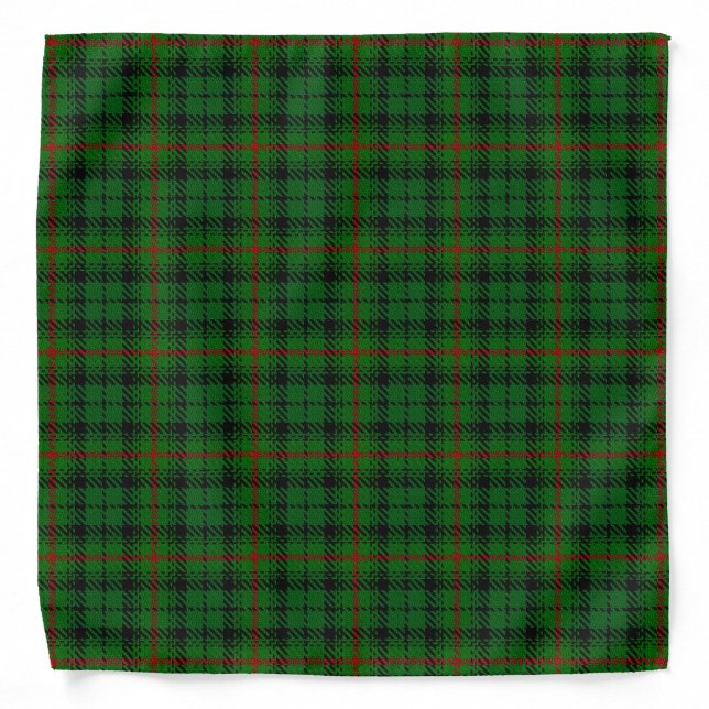 Old Scotsman Clan Urquhart Tartan Plaid Bandana (Front)