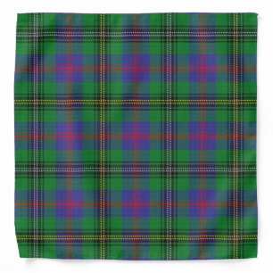 Old Scotsman Clan Wood Hunting Tartan Plaid Bandana