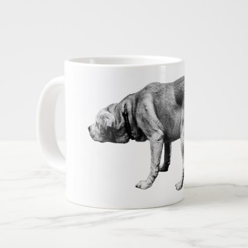 Old Scout on a Quiet Search Giant Coffee Mug