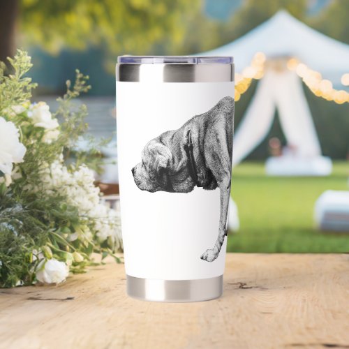 Old Scout on a Quiet Search Insulated Tumbler
