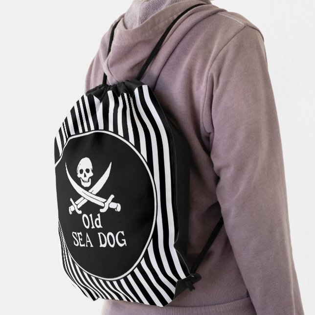 Old Sea Dog Drawstring Bag (Insitu)