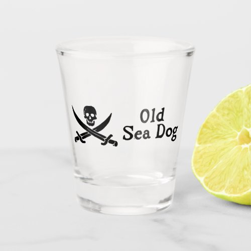 Old Sea Dog Shot glass