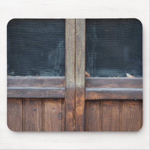 Old Shed Doors Mouse Pad