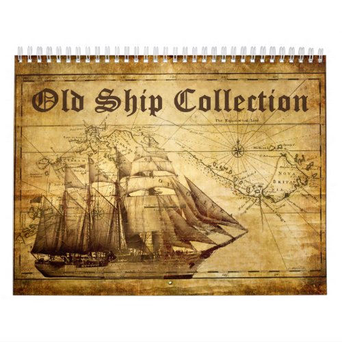 Old Ship Collection Calendar