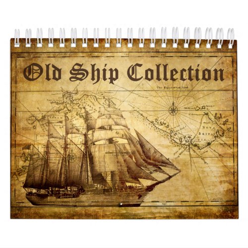 Old Ship Collection Small Calendar